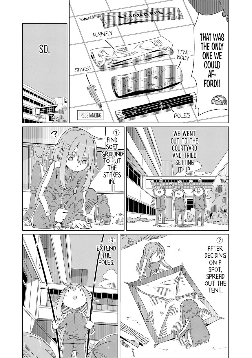 Yurucamp Chapter 2 page 19 - Chapter 2 : Welcome to the Outdoors Club!