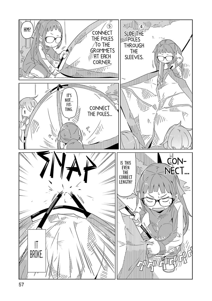 Yurucamp Chapter 2 page 21 - Chapter 2 : Welcome to the Outdoors Club!