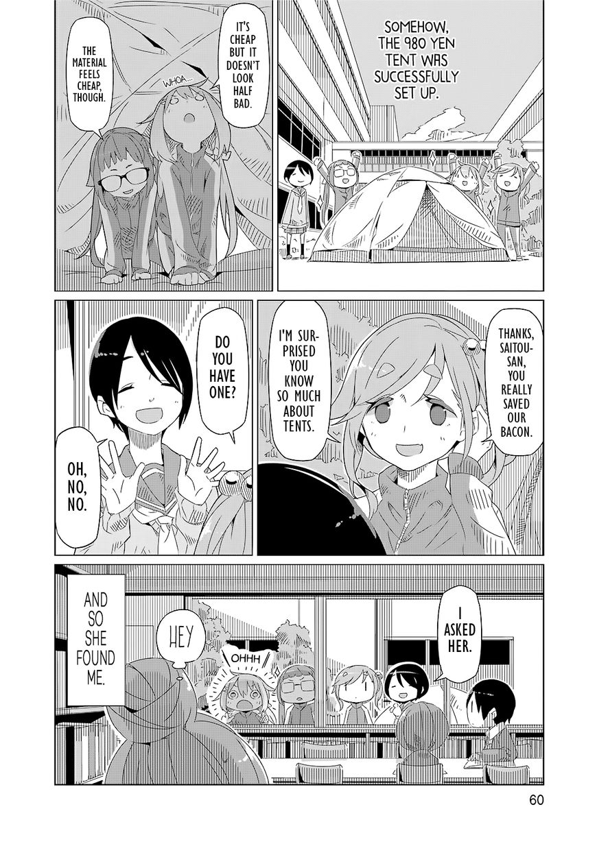 Yurucamp Chapter 2 page 24 - Chapter 2 : Welcome to the Outdoors Club!