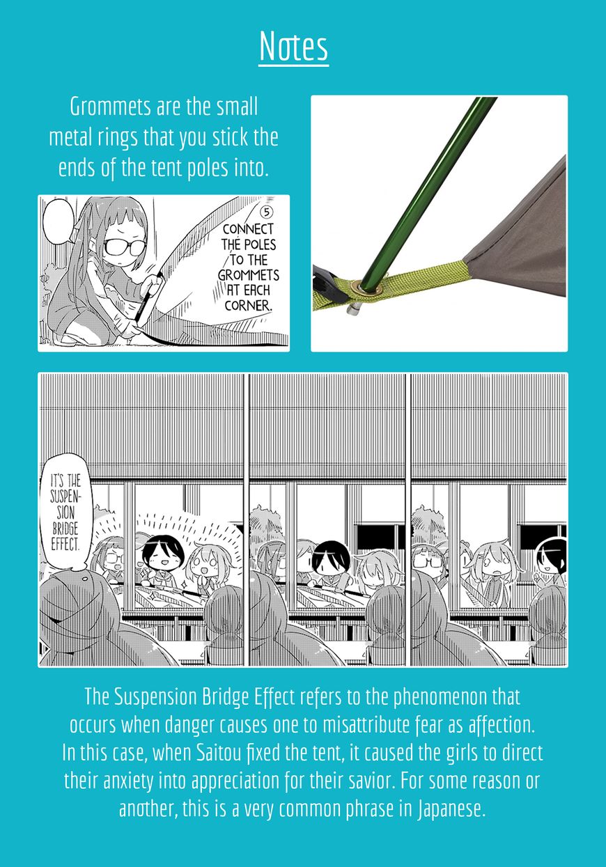 Yurucamp Chapter 2 page 28 - Chapter 2 : Welcome to the Outdoors Club!