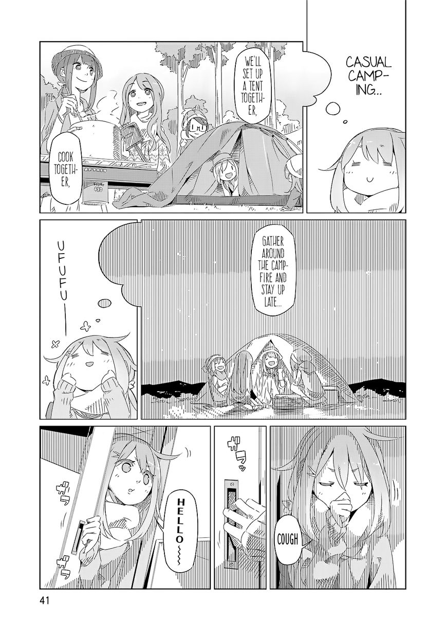Yurucamp Chapter 2 page 5 - Chapter 2 : Welcome to the Outdoors Club!