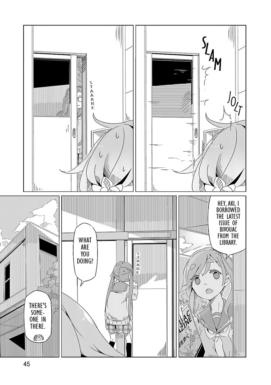 Yurucamp Chapter 2 page 9 - Chapter 2 : Welcome to the Outdoors Club!