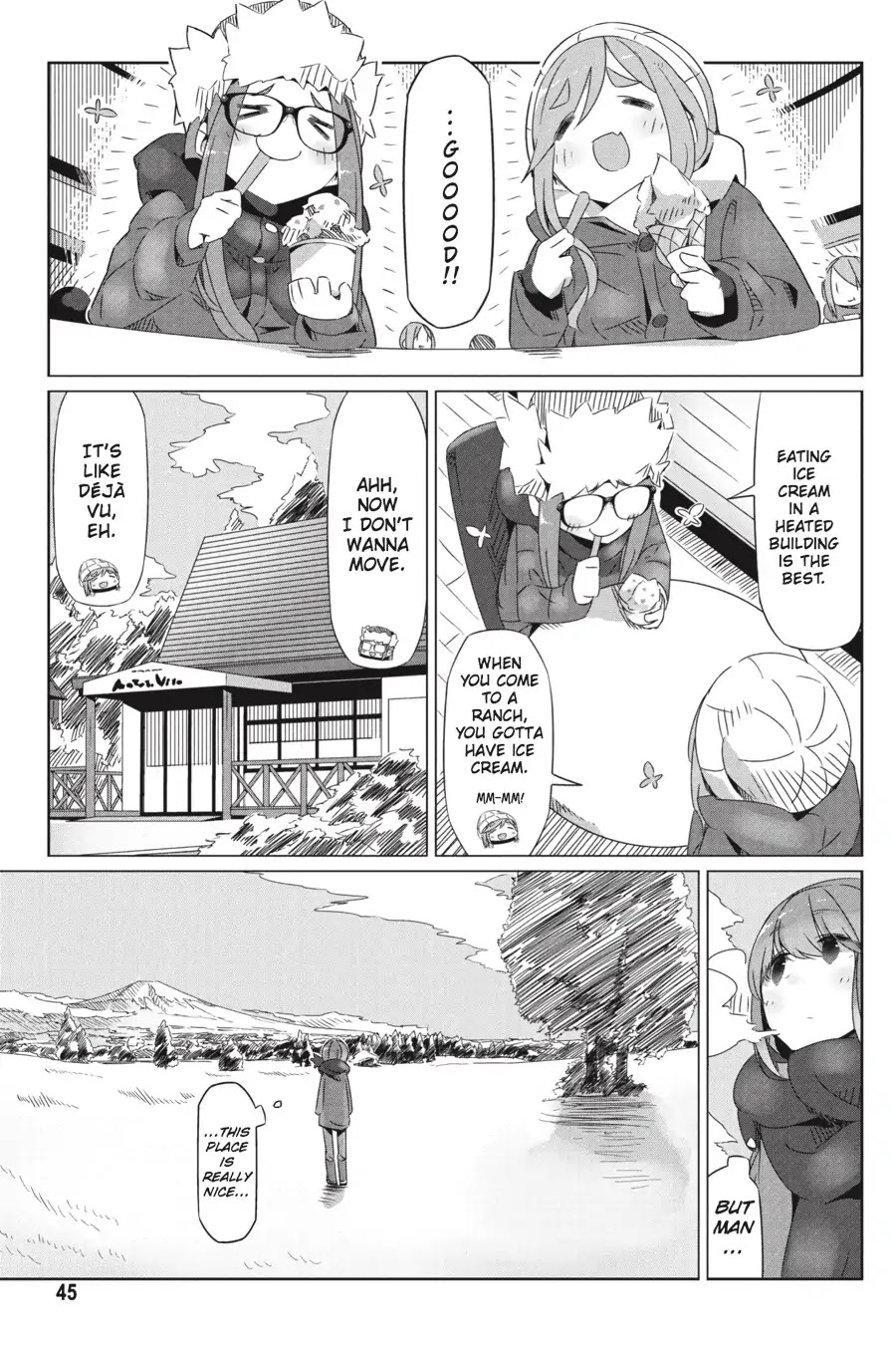 Yurucamp Chapter 20 page 12 - Chapter 20: The Impatient Camper and the Outdoor Snacks