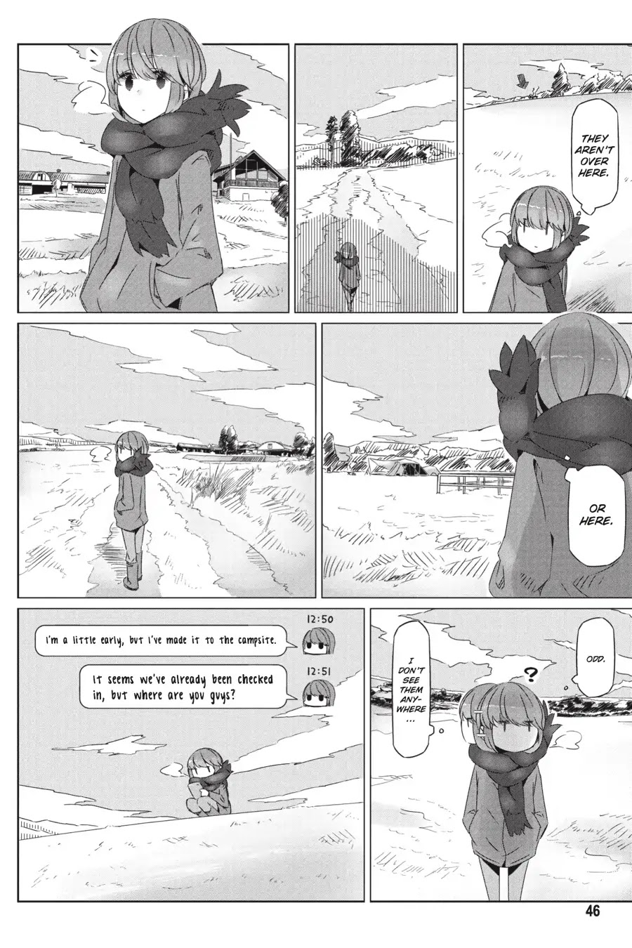Yurucamp Chapter 20 page 13 - Chapter 20: The Impatient Camper and the Outdoor Snacks