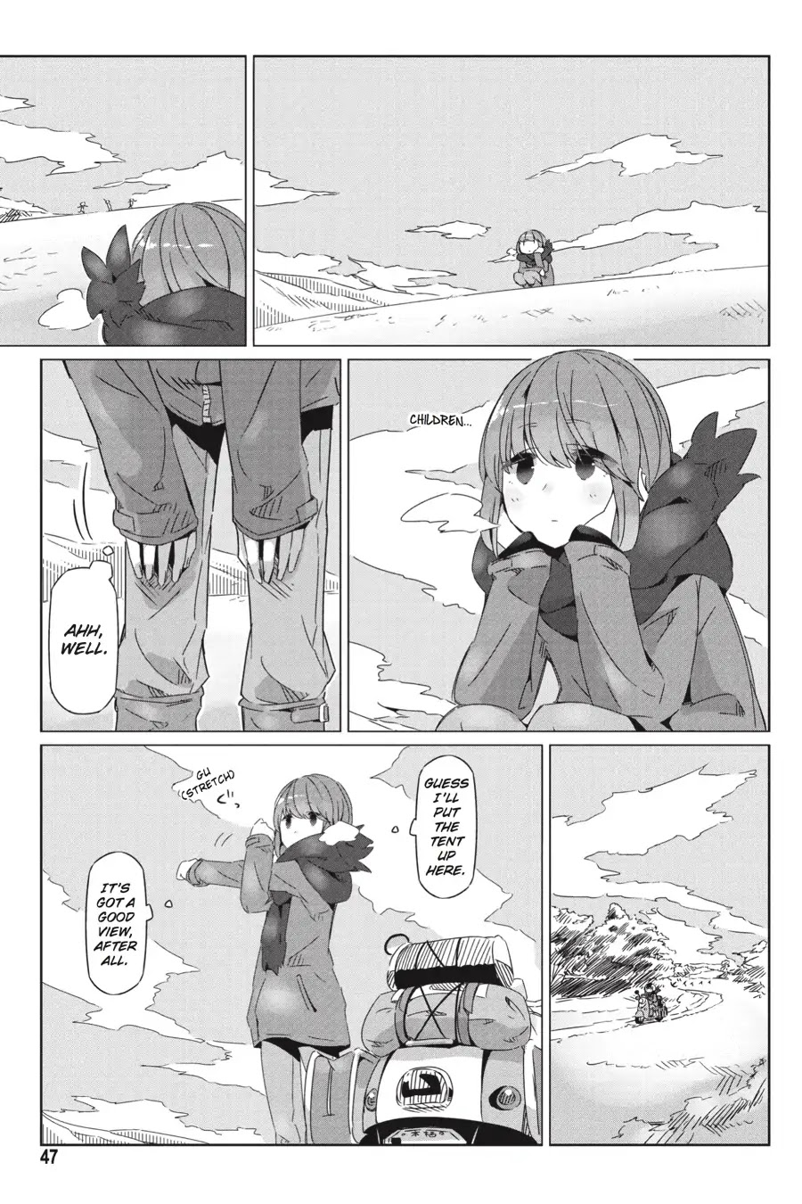 Yurucamp Chapter 20 page 14 - Chapter 20: The Impatient Camper and the Outdoor Snacks