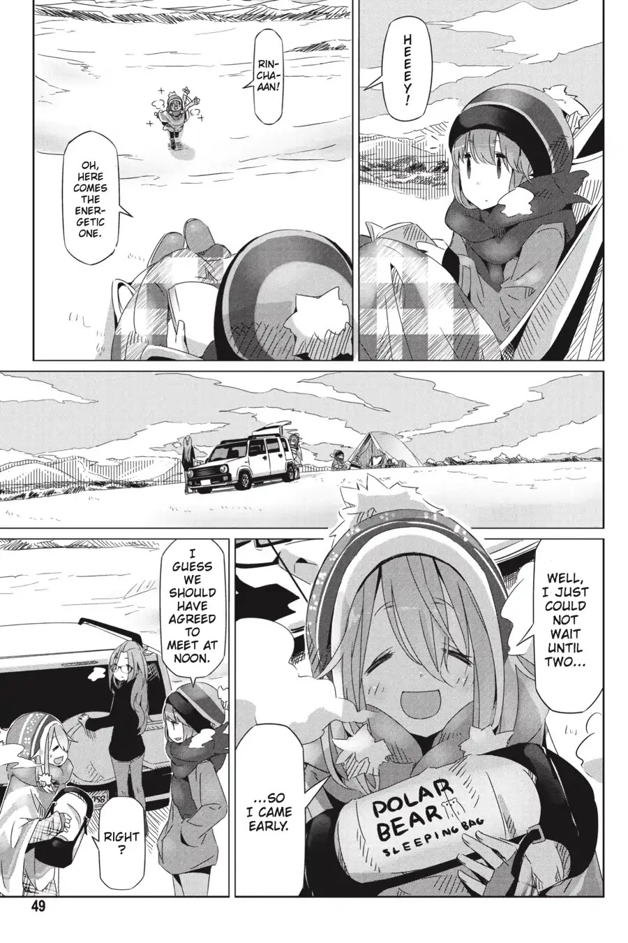 Yurucamp Chapter 20 page 16 - Chapter 20: The Impatient Camper and the Outdoor Snacks