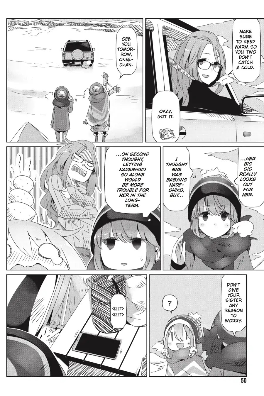 Yurucamp Chapter 20 page 17 - Chapter 20: The Impatient Camper and the Outdoor Snacks
