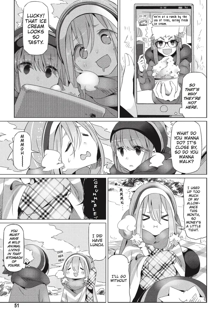 Yurucamp Chapter 20 page 18 - Chapter 20: The Impatient Camper and the Outdoor Snacks