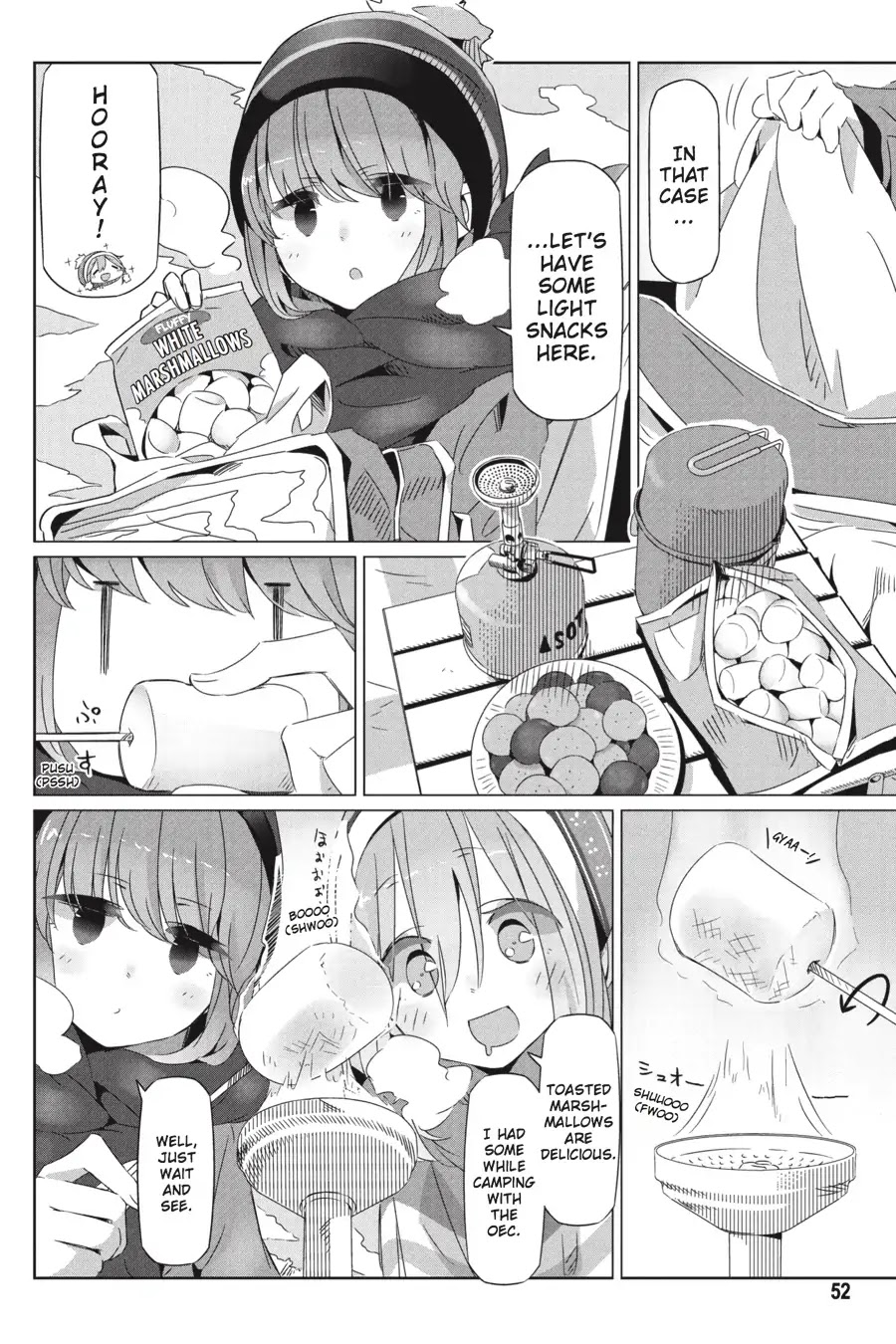 Yurucamp Chapter 20 page 19 - Chapter 20: The Impatient Camper and the Outdoor Snacks