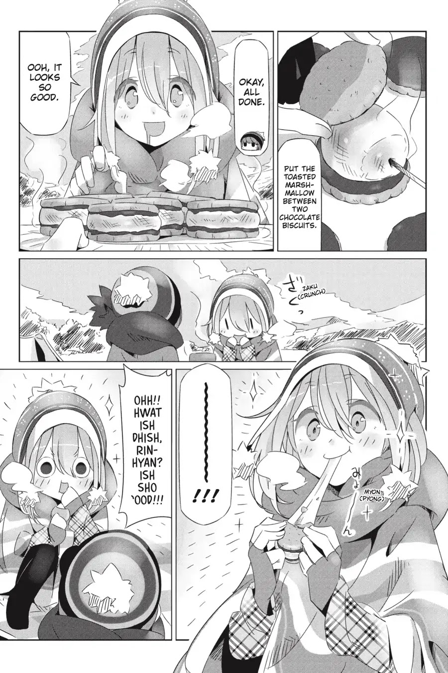 Yurucamp Chapter 20 page 20 - Chapter 20: The Impatient Camper and the Outdoor Snacks