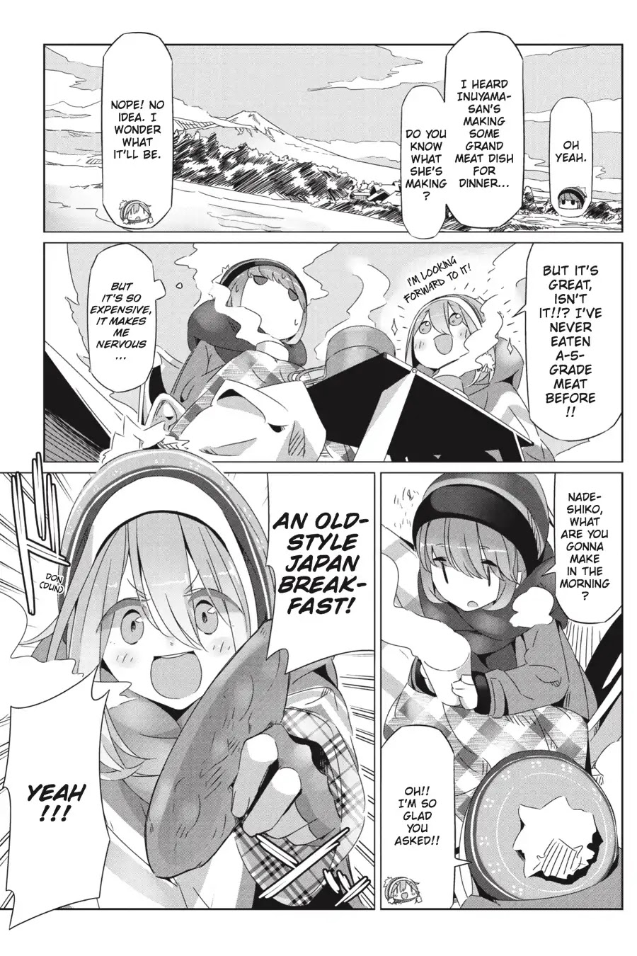 Yurucamp Chapter 20 page 24 - Chapter 20: The Impatient Camper and the Outdoor Snacks