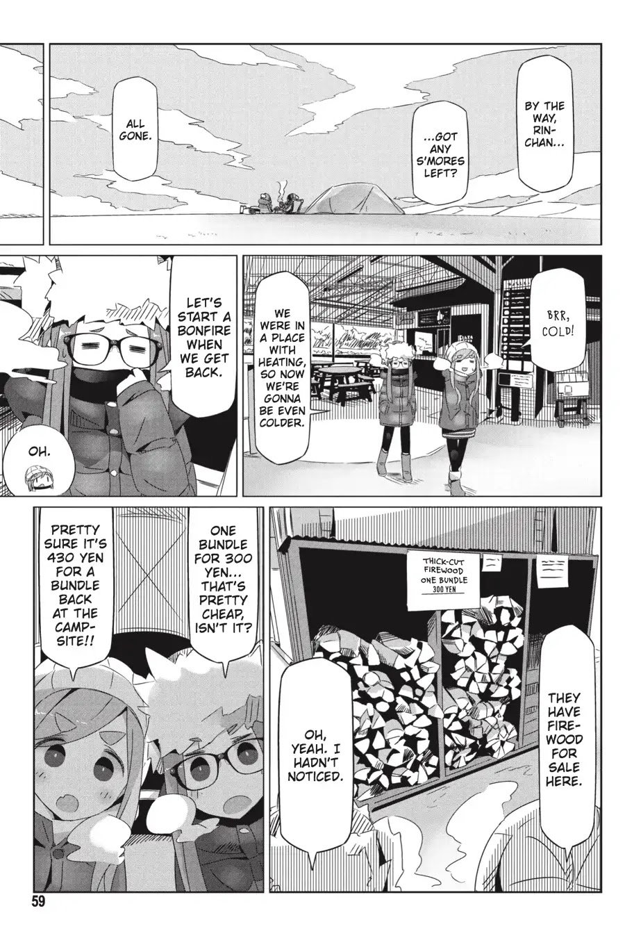 Yurucamp Chapter 20 page 26 - Chapter 20: The Impatient Camper and the Outdoor Snacks