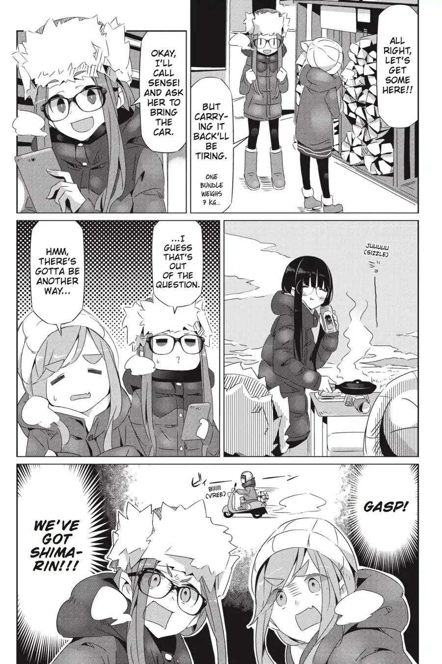 Yurucamp Chapter 20 page 27 - Chapter 20: The Impatient Camper and the Outdoor Snacks