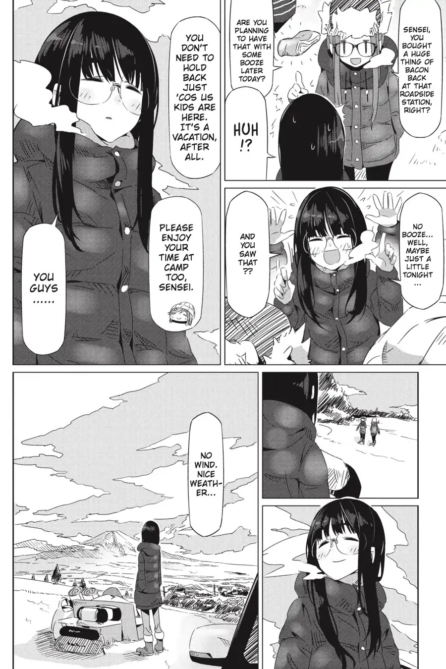 Yurucamp Chapter 20 page 3 - Chapter 20: The Impatient Camper and the Outdoor Snacks