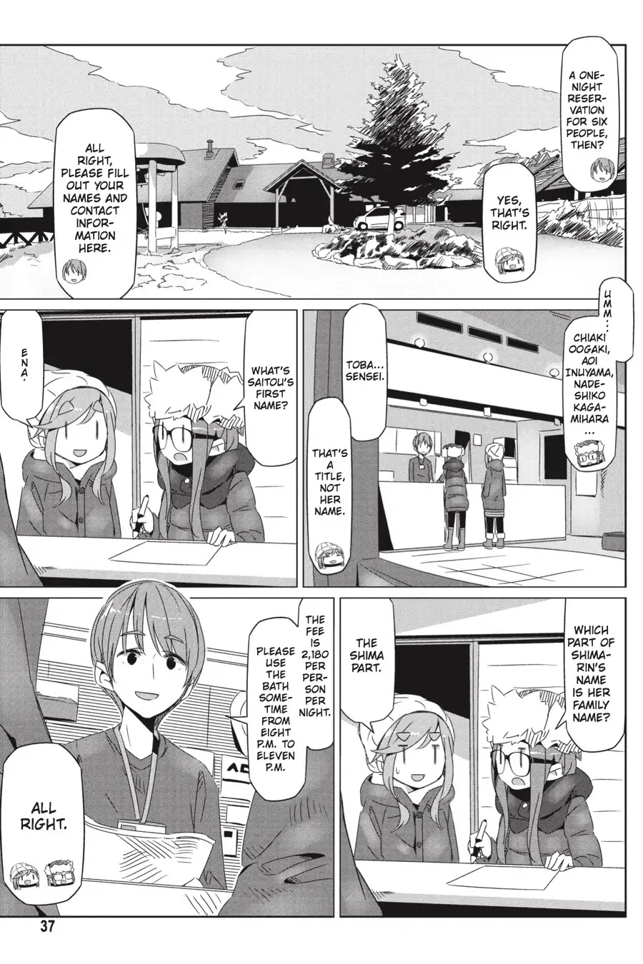 Yurucamp Chapter 20 page 4 - Chapter 20: The Impatient Camper and the Outdoor Snacks