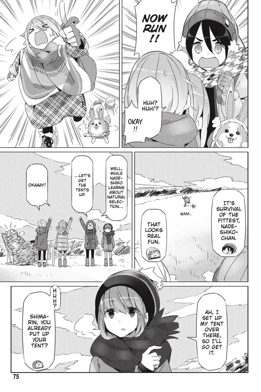 Yurucamp Chapter 21 page 13 - Chapter 21: Christmas Camp Begins!!