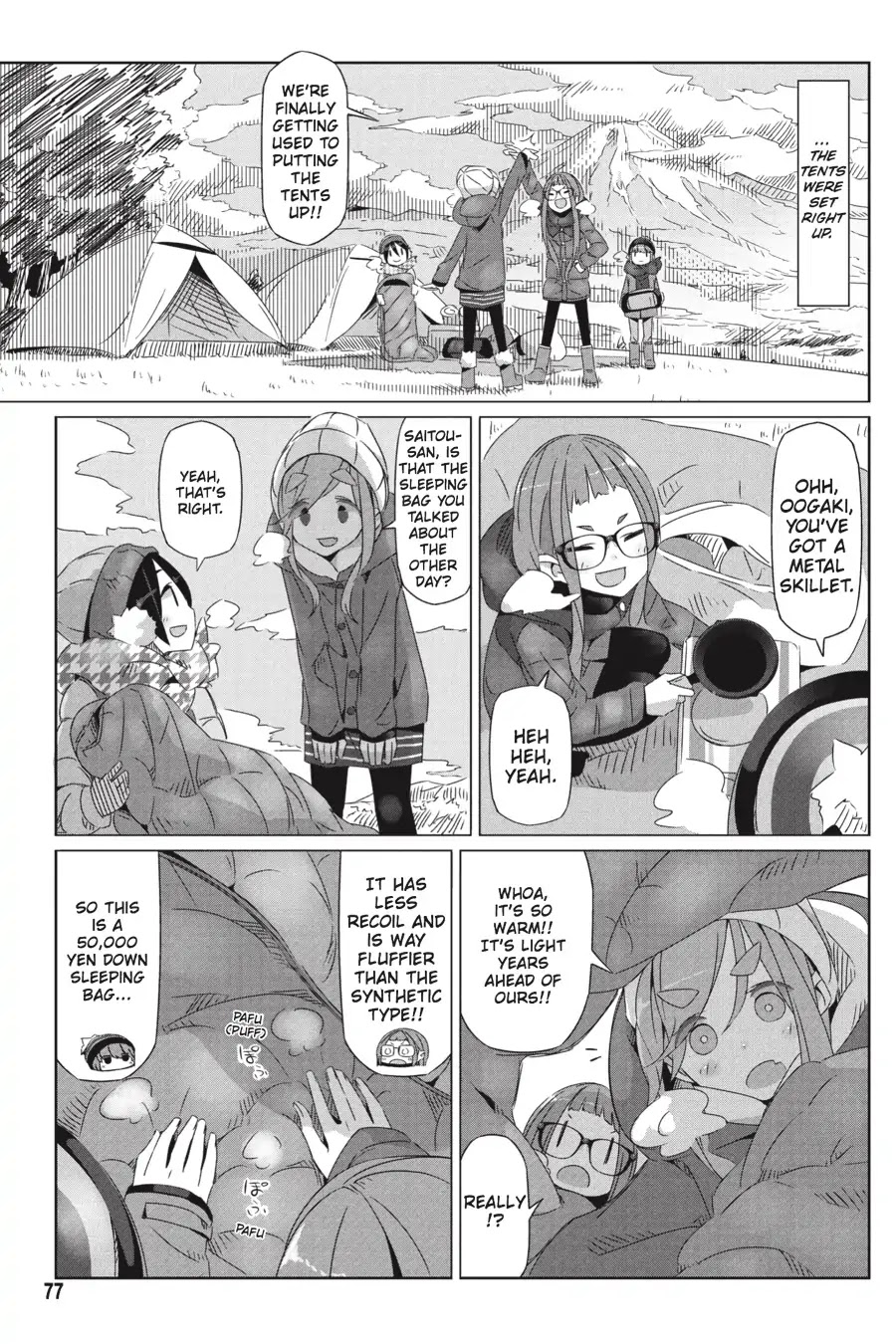 Yurucamp Chapter 21 page 15 - Chapter 21: Christmas Camp Begins!!