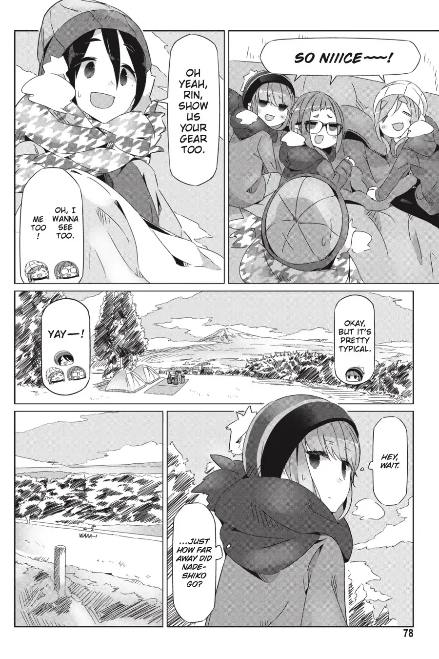 Yurucamp Chapter 21 page 16 - Chapter 21: Christmas Camp Begins!!