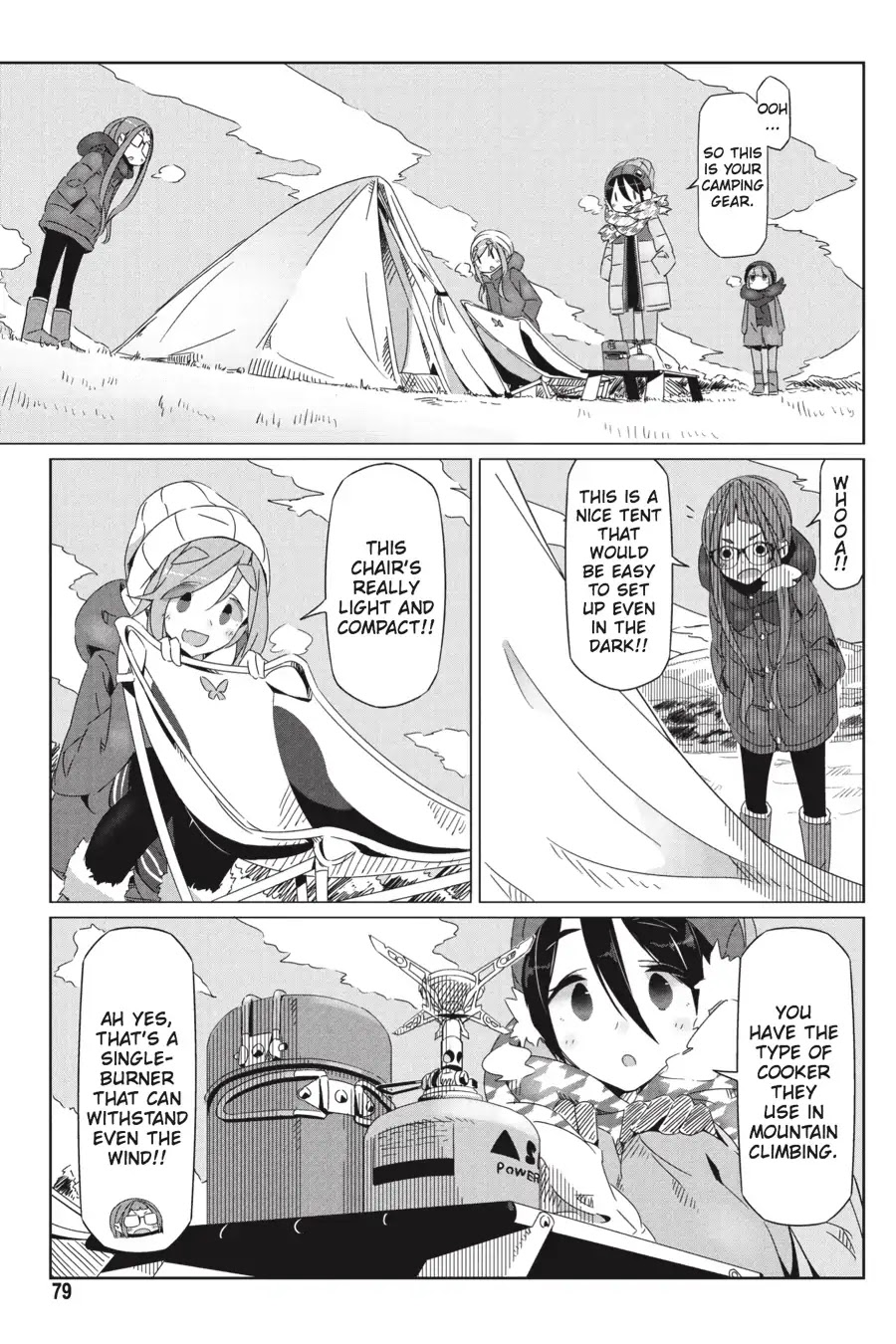Yurucamp Chapter 21 page 17 - Chapter 21: Christmas Camp Begins!!