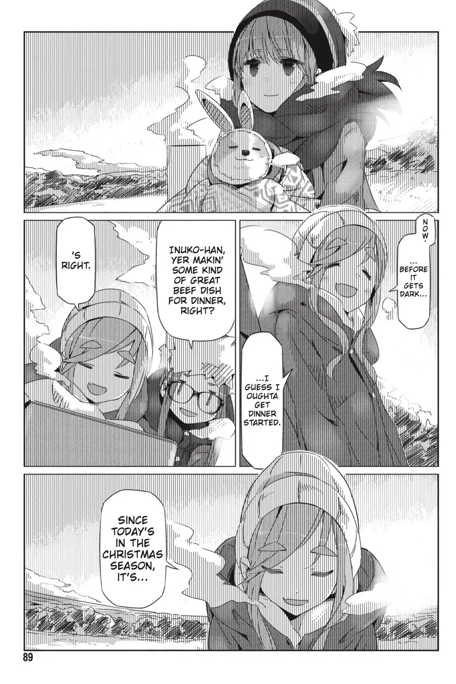 Yurucamp Chapter 21 page 27 - Chapter 21: Christmas Camp Begins!!