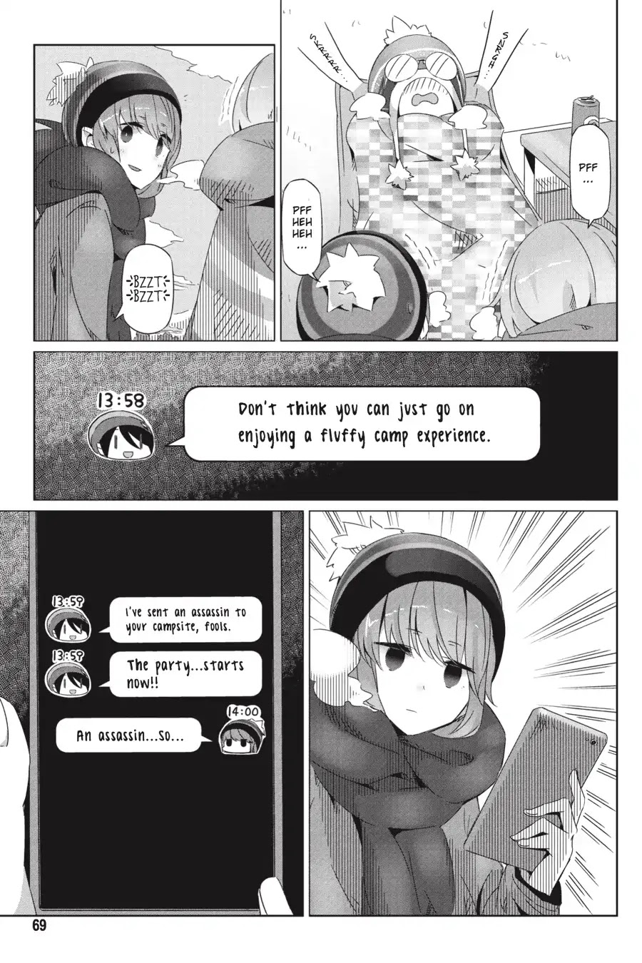 Yurucamp Chapter 21 page 7 - Chapter 21: Christmas Camp Begins!!