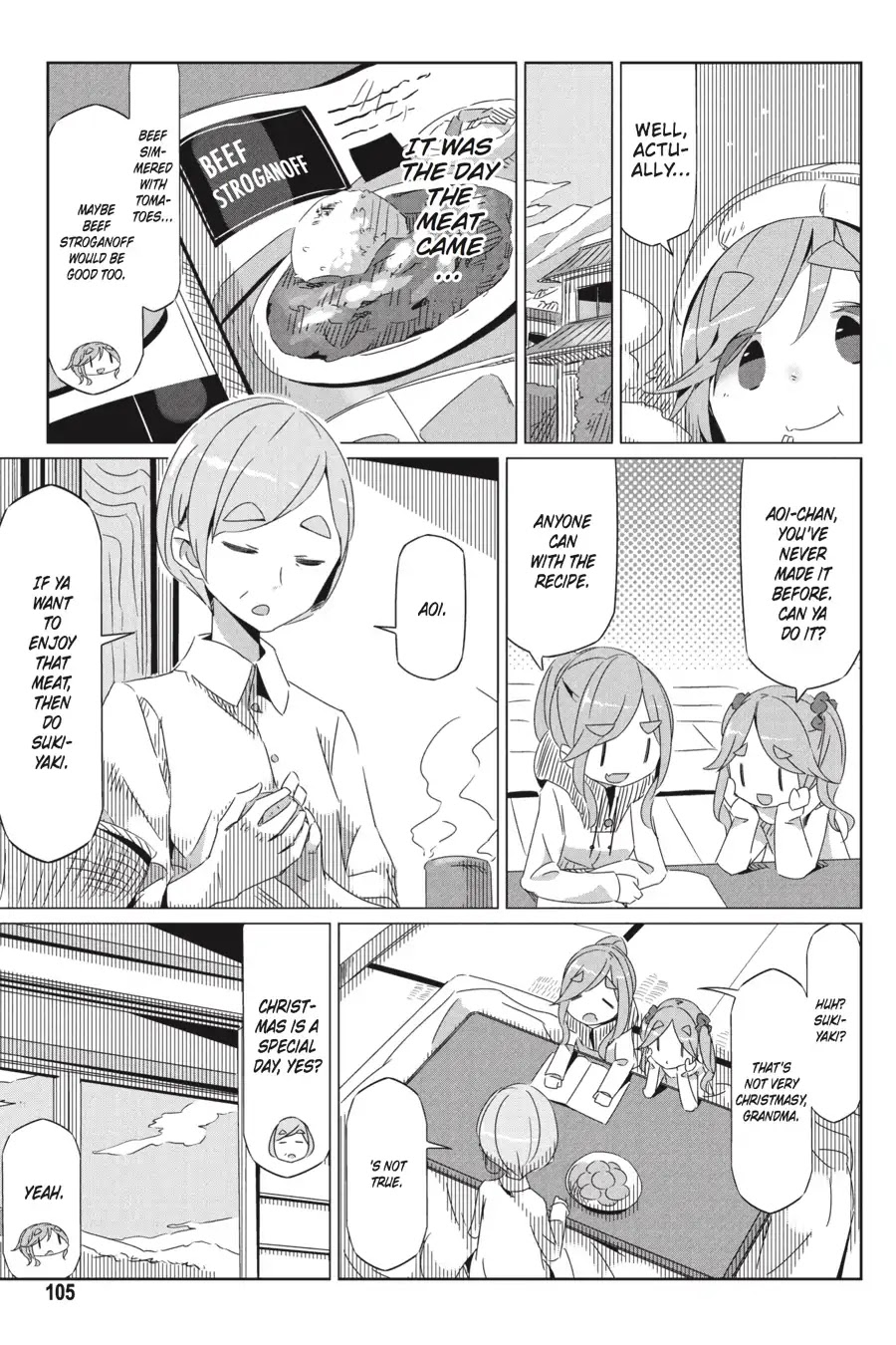 Yurucamp Chapter 22 page 13 - Chapter 22: A Special Meal
