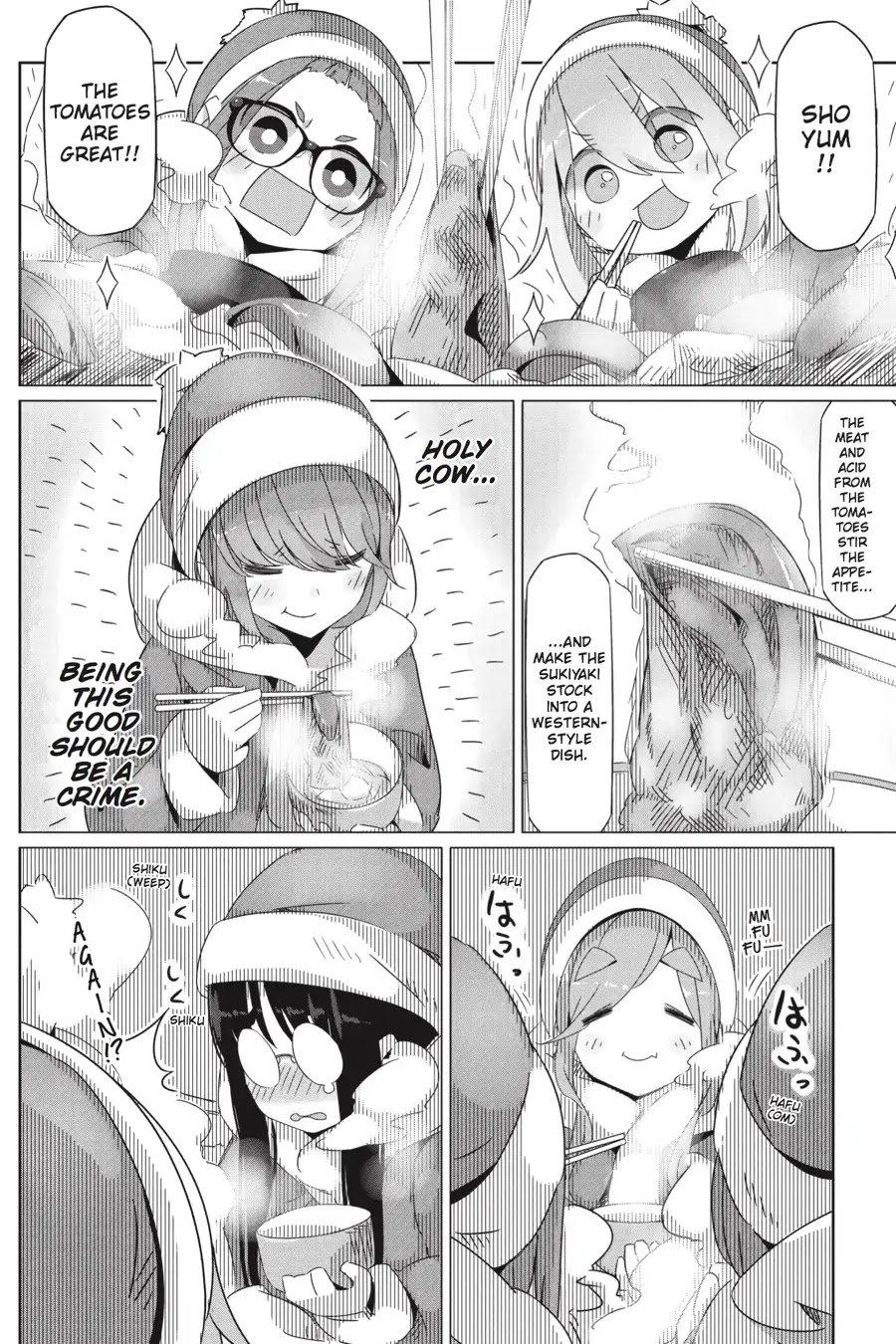 Yurucamp Chapter 22 page 18 - Chapter 22: A Special Meal
