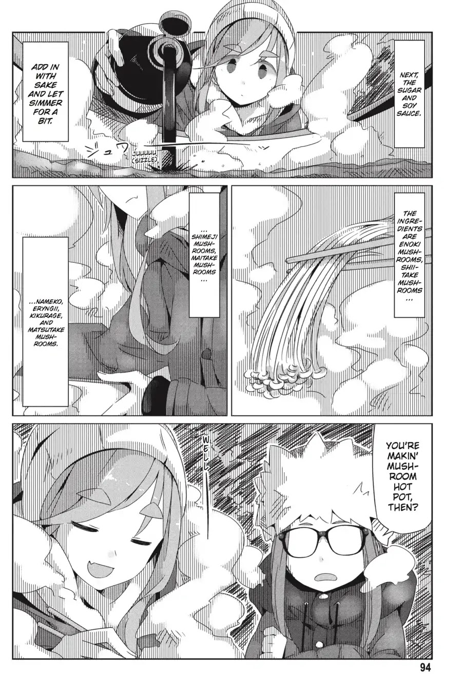 Yurucamp Chapter 22 page 2 - Chapter 22: A Special Meal