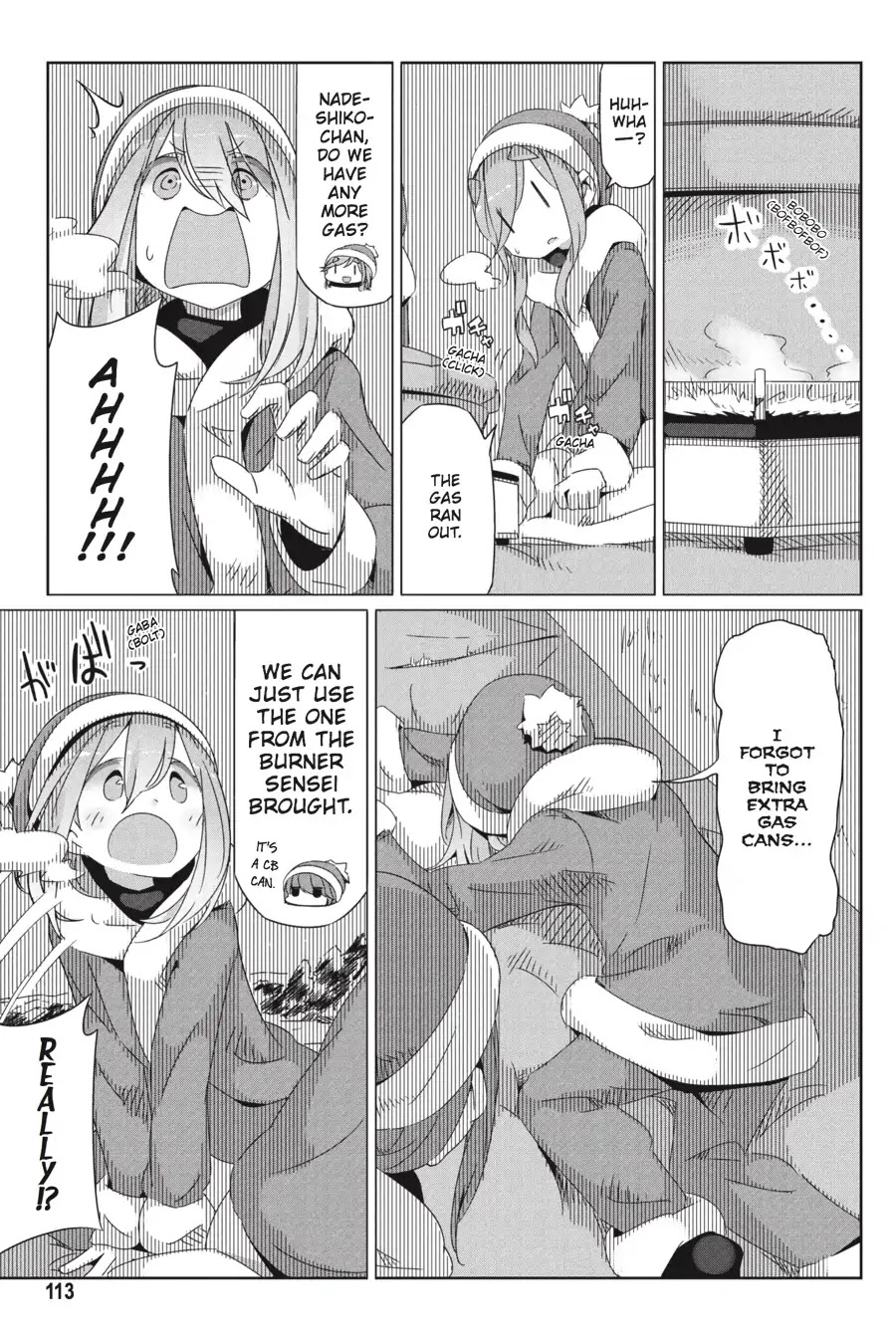 Yurucamp Chapter 22 page 21 - Chapter 22: A Special Meal