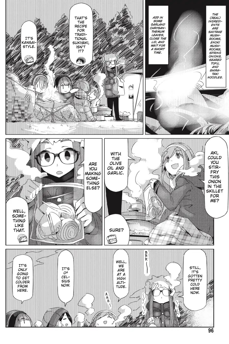Yurucamp Chapter 22 page 4 - Chapter 22: A Special Meal