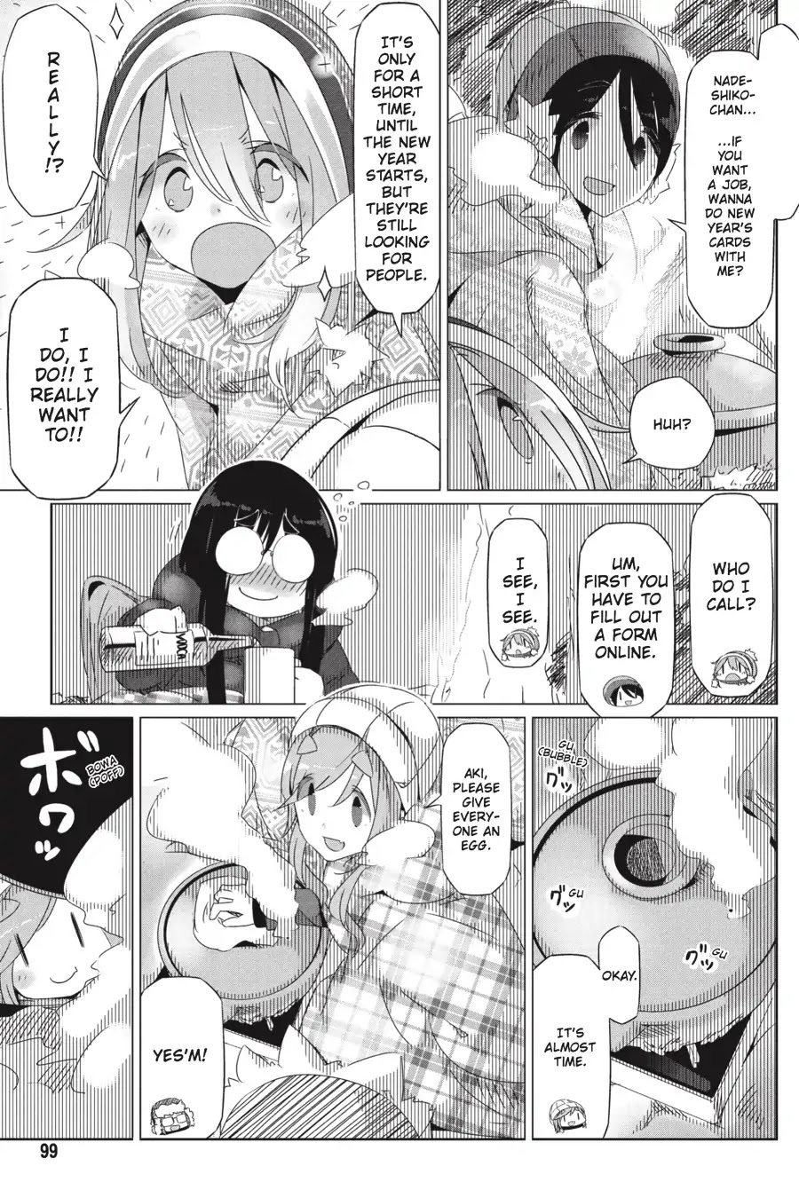 Yurucamp Chapter 22 page 7 - Chapter 22: A Special Meal