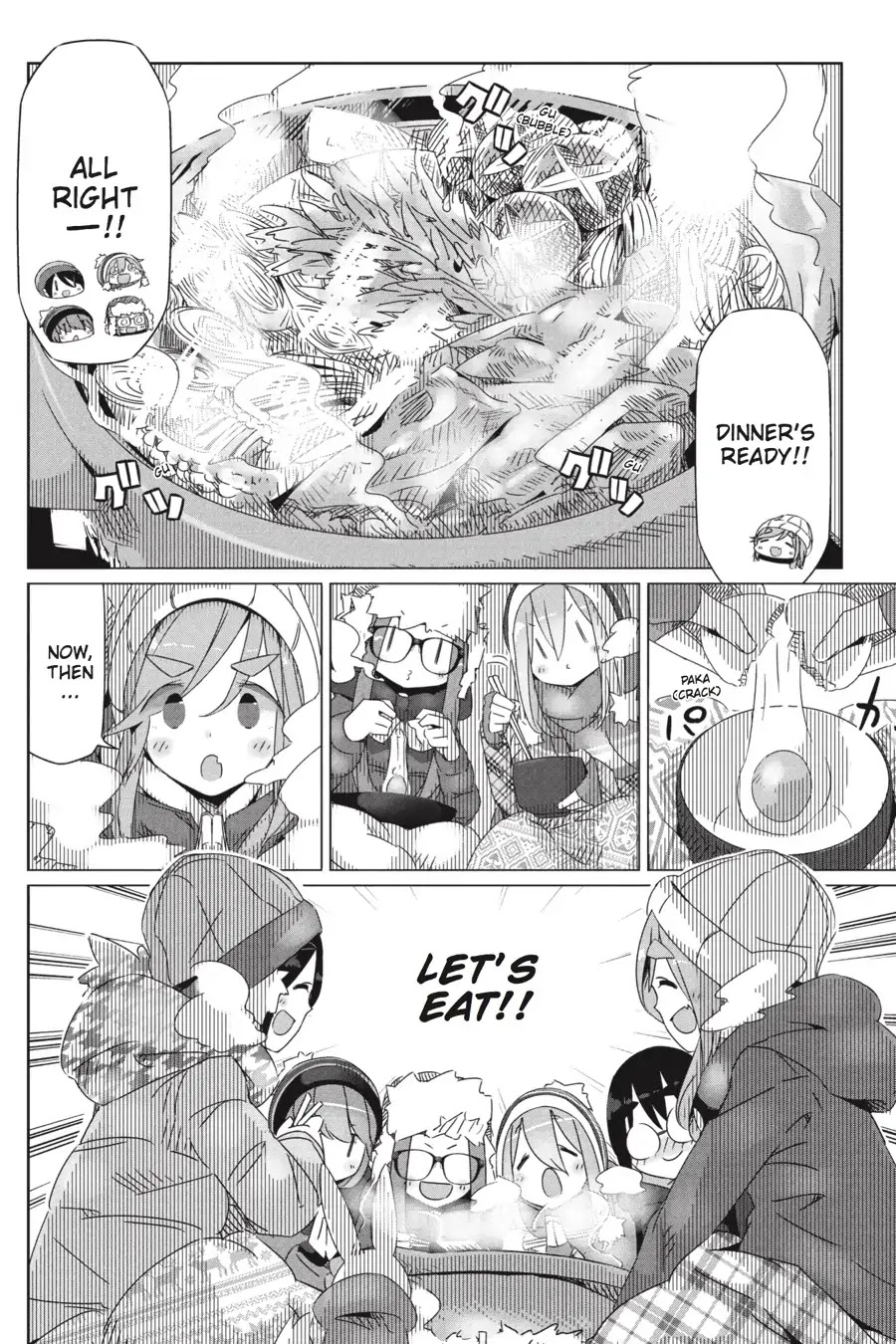 Yurucamp Chapter 22 page 8 - Chapter 22: A Special Meal
