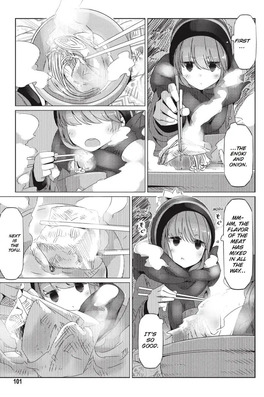 Yurucamp Chapter 22 page 9 - Chapter 22: A Special Meal