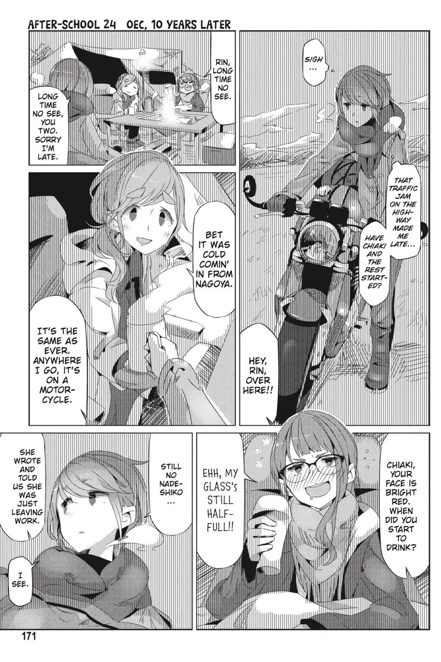 Yurucamp Chapter 23.5 page 23 - Vol.4 Side Stories: Room Camp