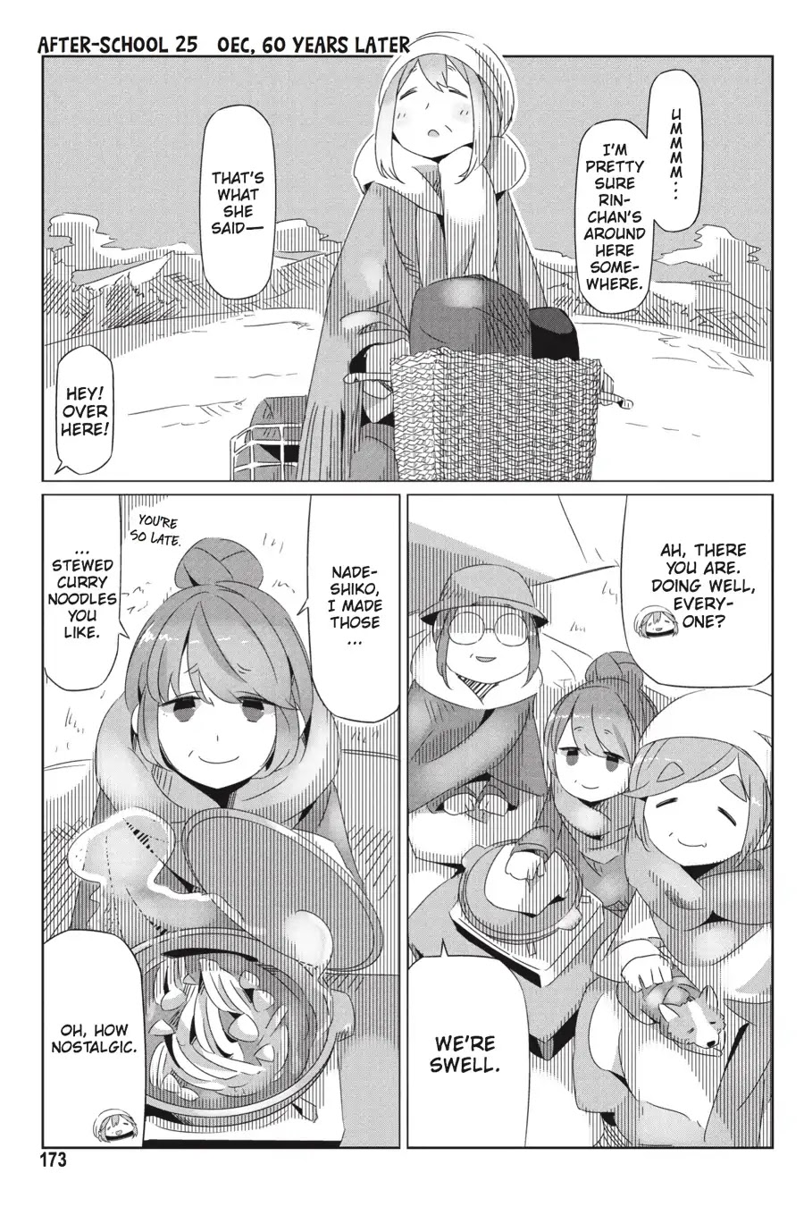 Yurucamp Chapter 23.5 page 25 - Vol.4 Side Stories: Room Camp