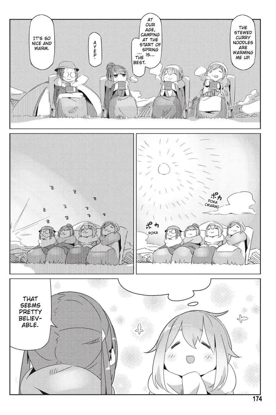 Yurucamp Chapter 23.5 page 26 - Vol.4 Side Stories: Room Camp