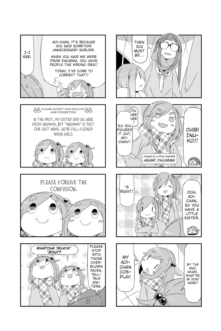 Yurucamp Chapter 23.5 page 31 - Vol.4 Side Stories: Room Camp