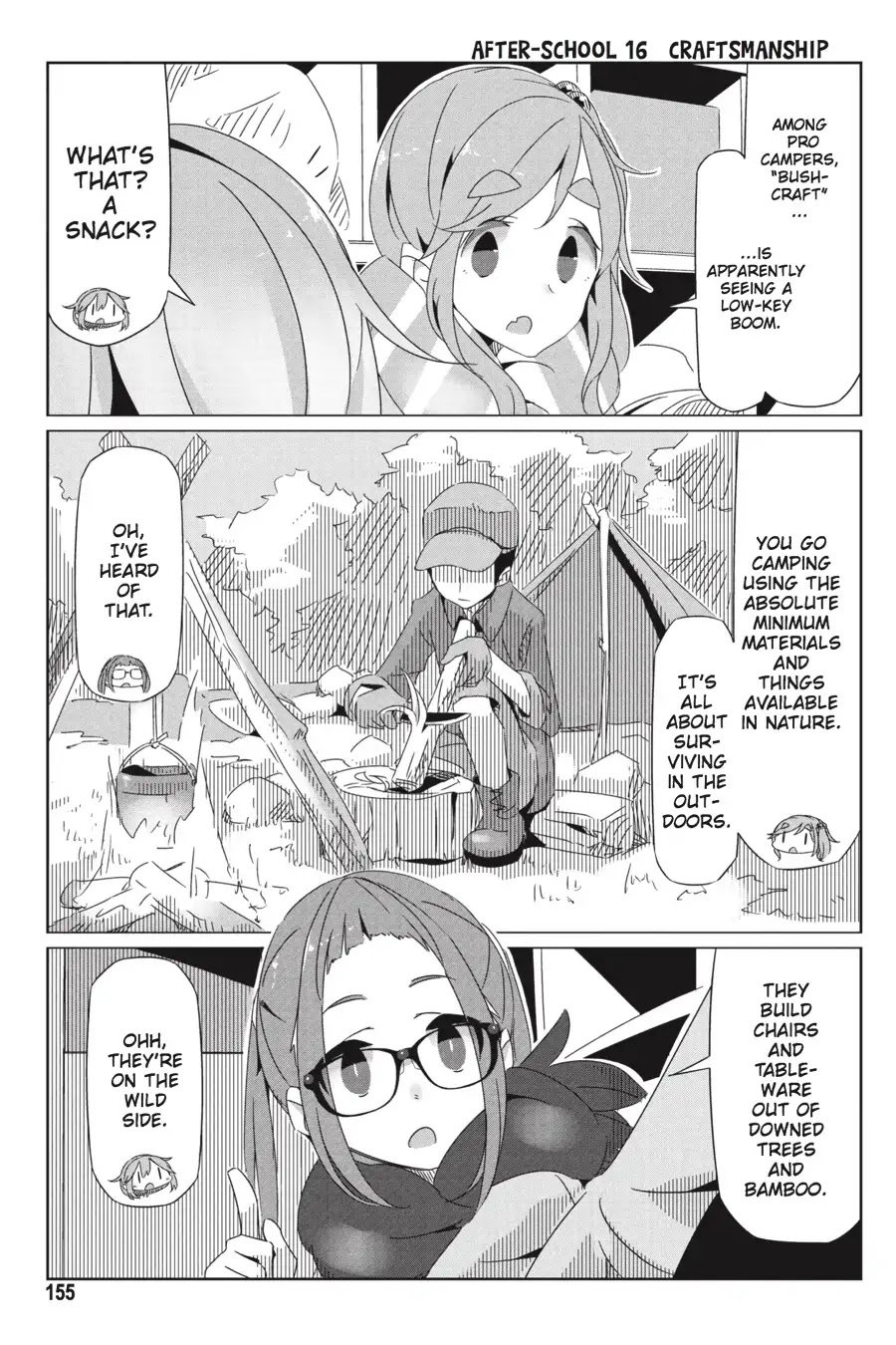 Yurucamp Chapter 23.5 page 7 - Vol.4 Side Stories: Room Camp