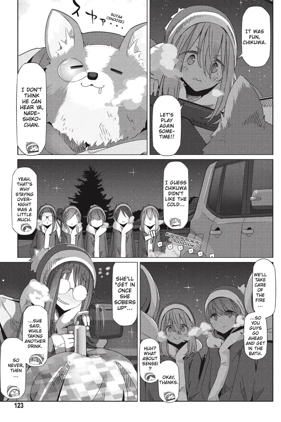 Yurucamp Chapter 23 page 1 - Chapter 23: 12/25
