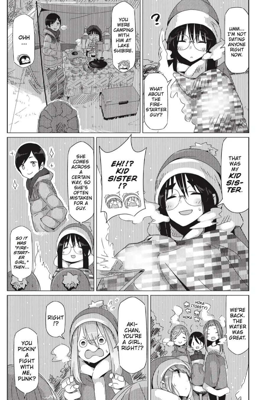 Yurucamp Chapter 23 page 4 - Chapter 23: 12/25