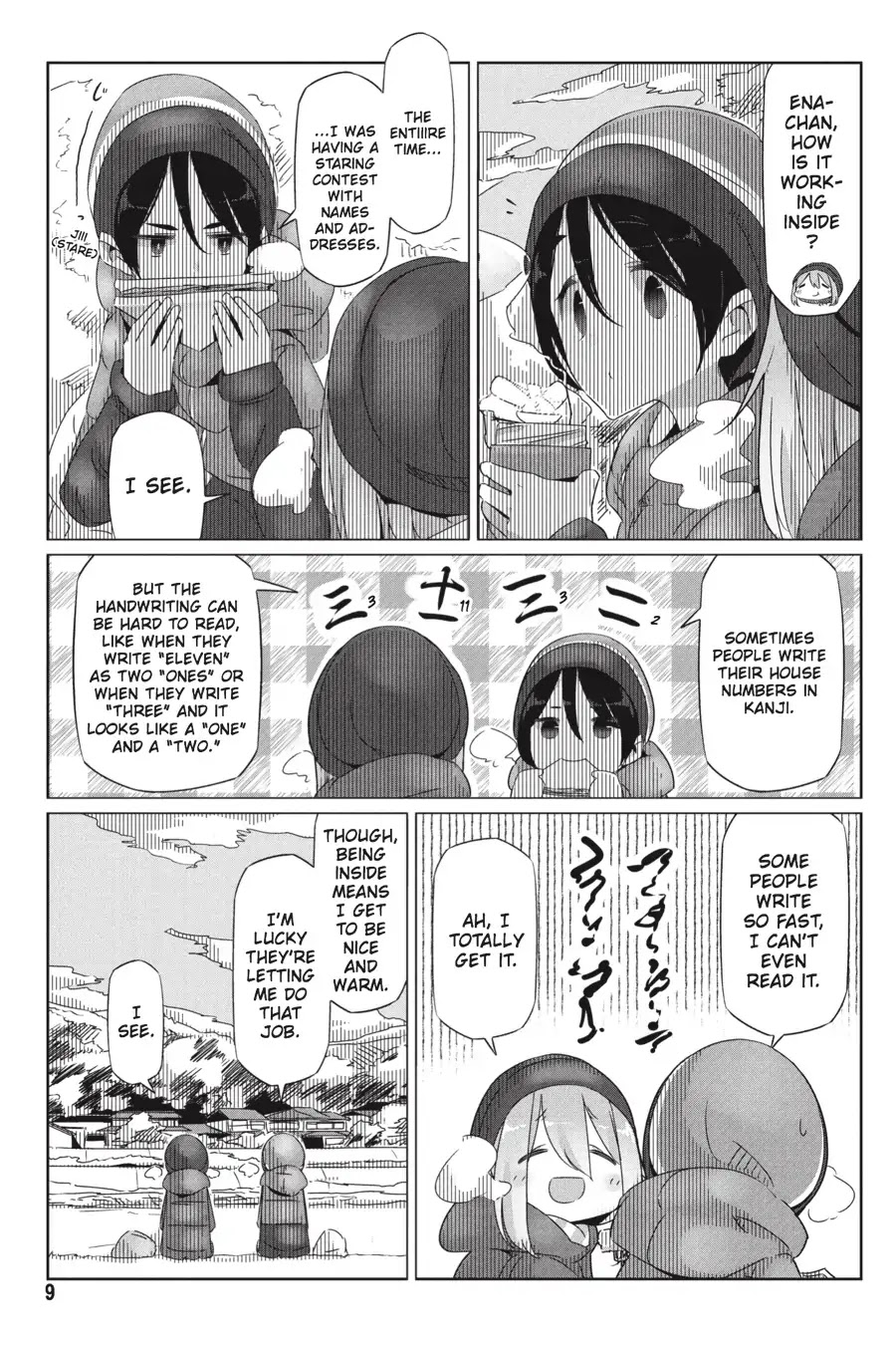 Yurucamp Chapter 24 page 10 - Chapter 24: December Work and Everyone's Day Off