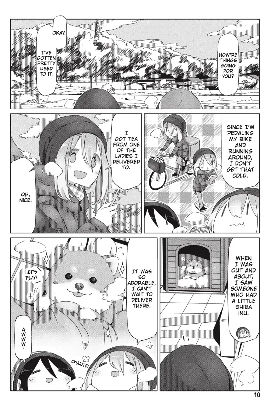 Yurucamp Chapter 24 page 11 - Chapter 24: December Work and Everyone's Day Off