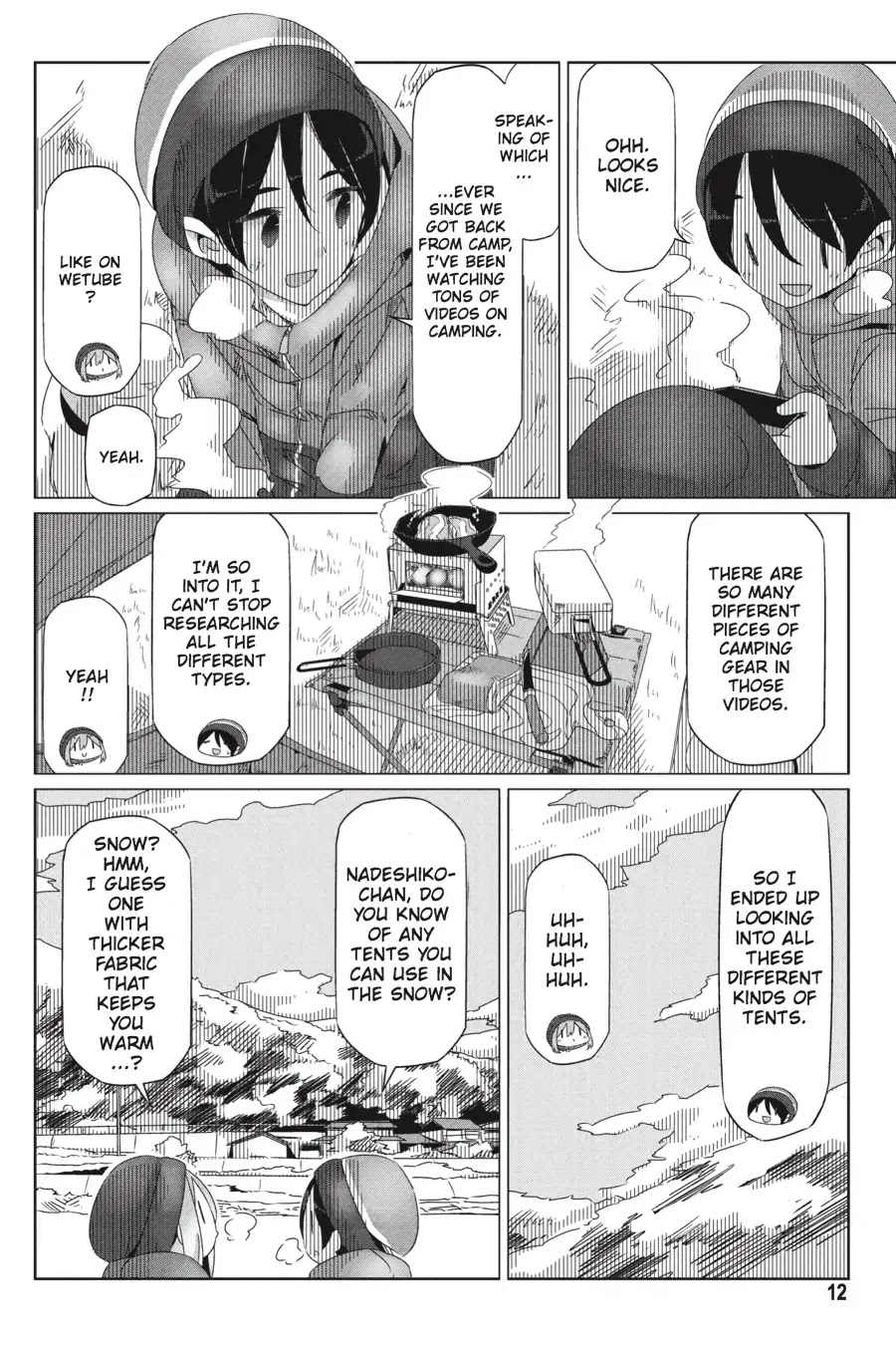 Yurucamp Chapter 24 page 13 - Chapter 24: December Work and Everyone's Day Off