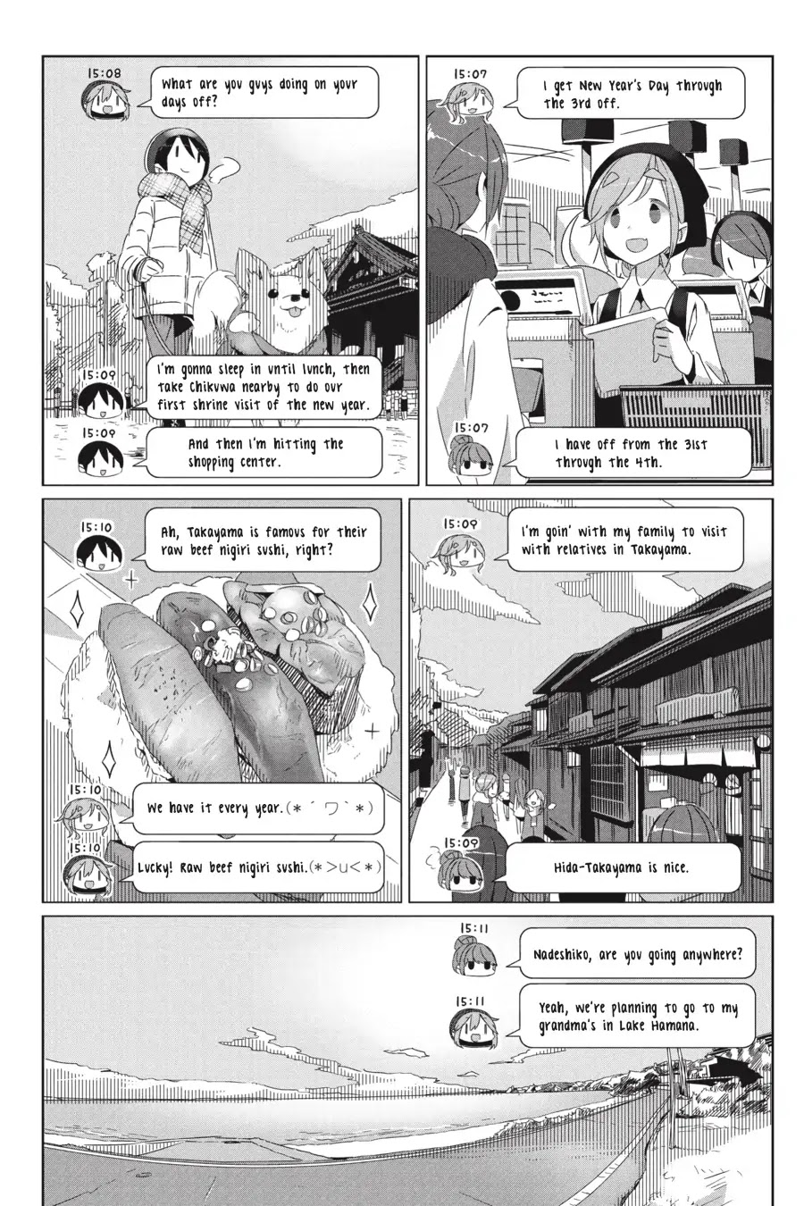 Yurucamp Chapter 24 page 18 - Chapter 24: December Work and Everyone's Day Off