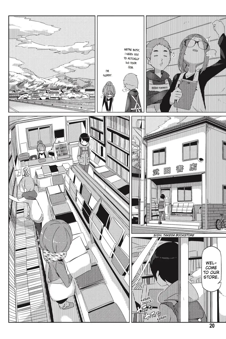 Yurucamp Chapter 24 page 21 - Chapter 24: December Work and Everyone's Day Off