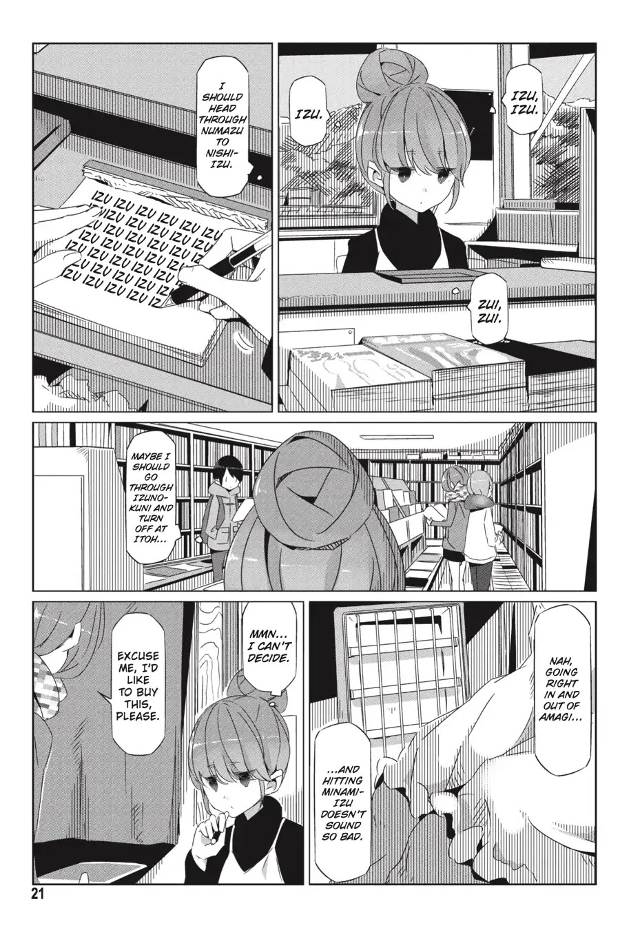 Yurucamp Chapter 24 page 22 - Chapter 24: December Work and Everyone's Day Off