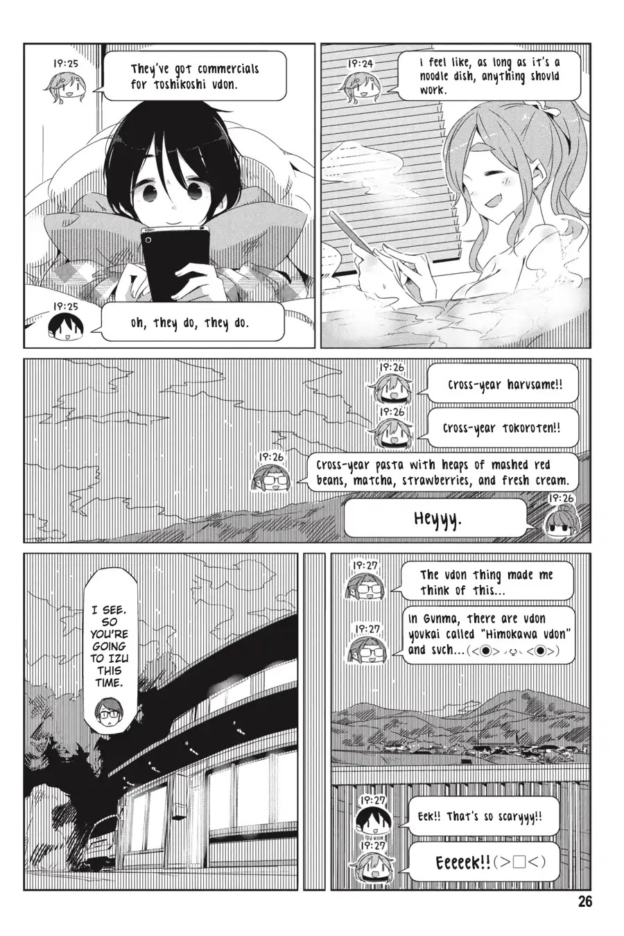 Yurucamp Chapter 24 page 27 - Chapter 24: December Work and Everyone's Day Off