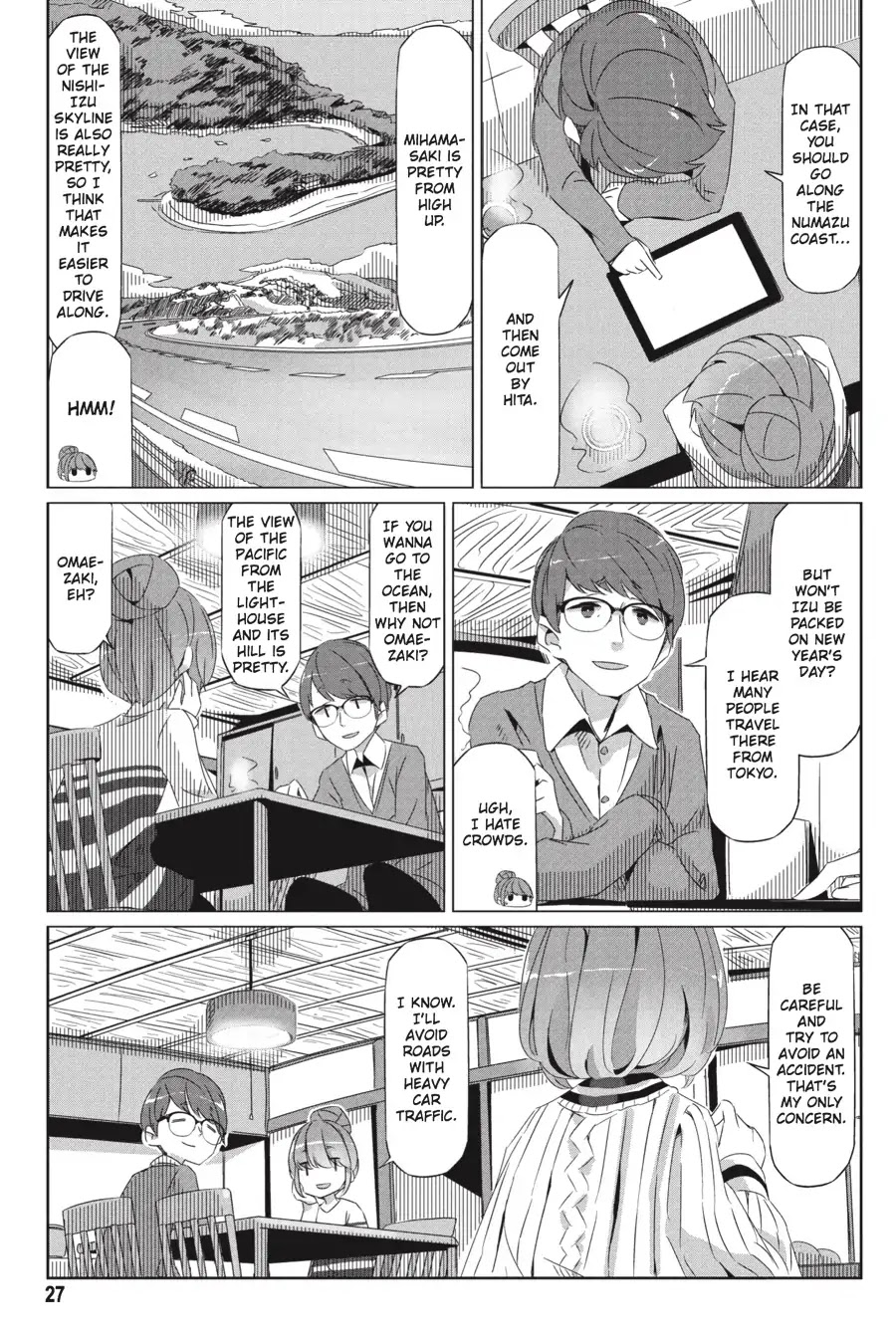 Yurucamp Chapter 24 page 28 - Chapter 24: December Work and Everyone's Day Off