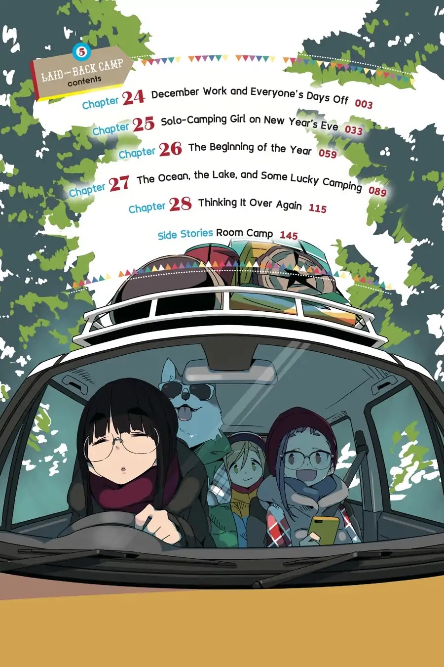 Yurucamp Chapter 24 page 3 - Chapter 24: December Work and Everyone's Day Off