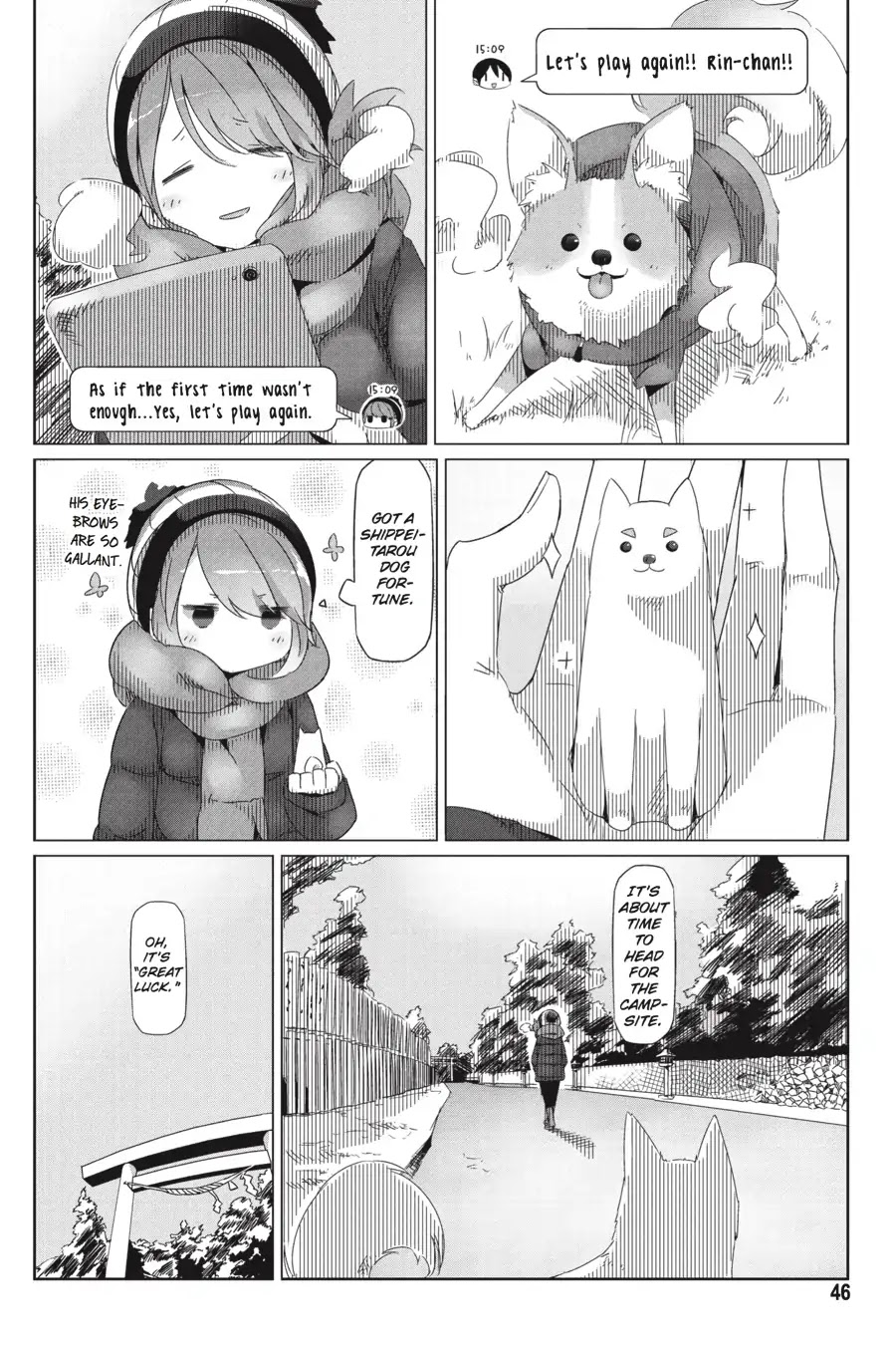 Yurucamp Chapter 25 page 13 - Chapter 25: Solo-Camping Girl on New Year's Eve